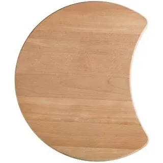 Blanco Schneidbrett Holz 1-tlg. Ø 41 cm Braun