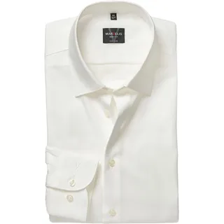 MARVELIS Langarmhemd Kentkragen, Businesshemd, körpernah