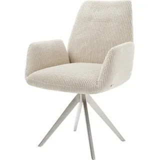 DeLife Esszimmerstuhl Zoa-Flex Cord beige