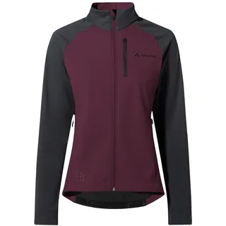 VAUDE Posta Softshell Jacket II für Damen – Winddichte Softshelljacke mit Fleece-Innenseite, atmungsaktive & wasserabweisende Sportjacke für Damen – Ideal für Rennrad & MTB