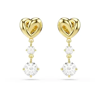 Swarovski Ohrhänger Lifelong Drop Herz Weiß 375