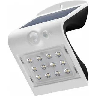 goobay Solarleuchte Kunststoff, Metall 7,9 cm mit Bewegungsmelder 1,5 W weiß