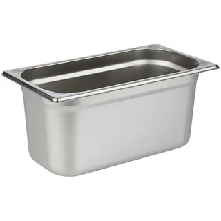 APS GN-Behälter silber 5,7 Liter, Edelstahlfarben