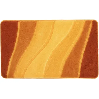 Meusch 2322539311 Badteppich Ocean, 70 x 120 cm, Safran
