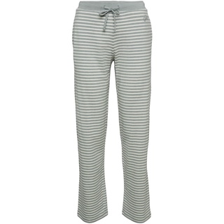 ESPRIT Damen MODERN Stripes CO NWSUS s.p.ll Pyjamaunterteil, Dusty Green 2, XS