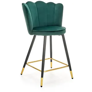 Halmar Barhocker H-106 - dunkelgrün - Grün