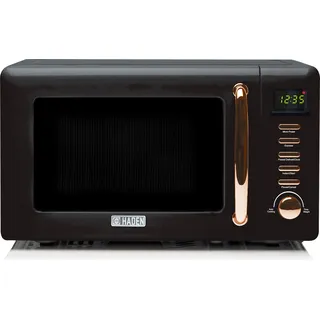 Haden Microwelle Black and Copper 800 W, schwarz - Schwarz