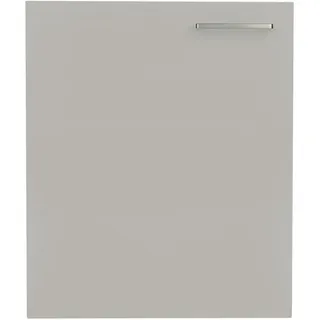 Nobilia Küchenschrankfront , Grau , Metall , 60x72x1.9 cm , Küchen, Küchenmöbel, Küchenschränke, Küchenfronten