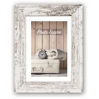 ZEP Nelson 6 Shabby Weiß/braun 15x20 Holz Bilderrahmen V21686