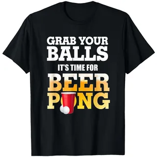 Es ist Zeit für Beer Pong T-shirt Lets Play Beer Pong T-Shirt