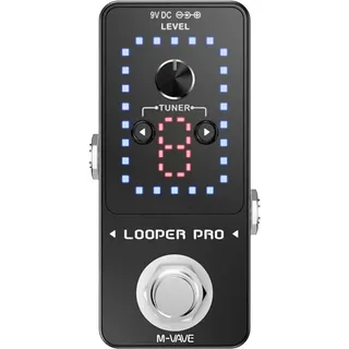 M-Vave - Looper Pro Pedal, Schwarz, MVA-LP