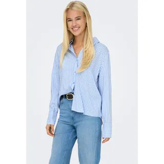 Only Hemdbluse Serenity Blau XS