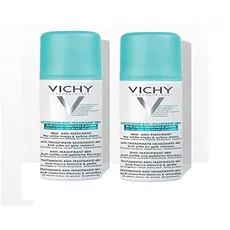 Vichy 48H Anti-Antitranspirant und Antiflecken Set 2 Deosprays, 2er Pack (2x 125ml)