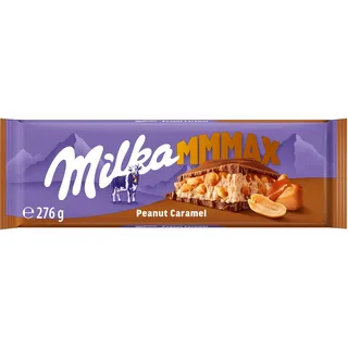 MILKA MMMAX Peanut Caramel Tafelschokolade 276 g