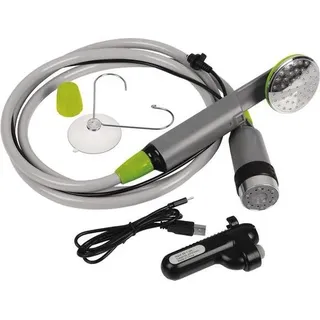 Camp4 Campingdusche mit elektrischer Kanister-Akku-Pumpe