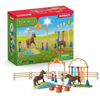 Schleich Farm World Pony Agility Training 42481