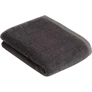 Bugatti Duschtuch , Anthrazit , Textil , Uni , 67x140 cm , Made in Austria, Oeko-Tex® Standard 100, Oeko-Tex® Made IN Green , saugfähig, Aufhängeschlaufe, angenehm weich, hochwertige Qualität, Bordüre, schadstoffgeprüft , Heimtextilien, Badtextilien, Duschtücher