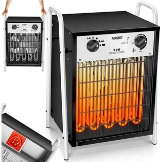Masko Elektroheizer 9 KW weiß