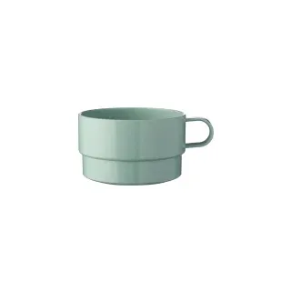 Mepal Cappuccinotasse Basic 421 Campinggeschirr, 300 ml, Robustes Freizeitgeschirr, der Designklassiker ist ideal fürs Camping, Farbe: retro green