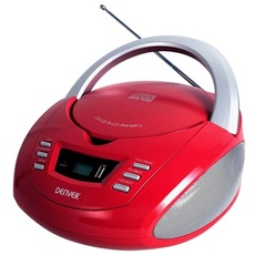 DENVER TCU-211RED - boombox - CD USB-host - MP3 Spieler
