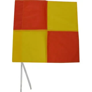 Sporti France Gelenkige Eckstange Mit Fahnen 4 Einheiten - Checkerboard - One Size