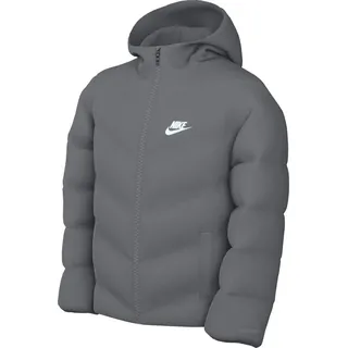 Nike Sportswear All Day Play Mit Weiter Passform Für Ältere Therma-FIT-Puffer-Jacke, Smoke grey/white M