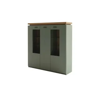 MCA Furniture MONIZ Highboard 138 x 0 x 0 cm salbeigrün / grün