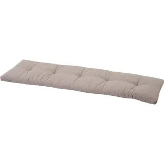 Siena Garden Banksitzkissen Comfort 140 cm x 44 cm x 7 cm Taupe