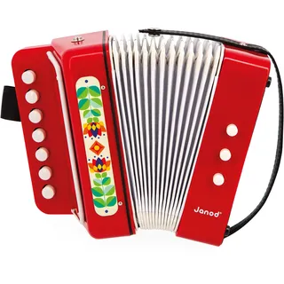 Janod Kinderakkordeon Gioia mehrfarbig J07654