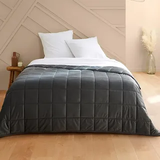 Toison d'or Quietude Gewichtsdecke, 150 cm x 200 cm, Grau