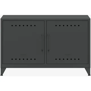BISLEY Fern Cabby Aktenschrank 114,0 x 40,0 x 72,5 cm anthrazitgrau