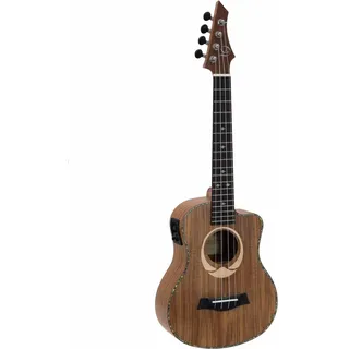 Dimavery UK-200 Tenor-Ukulele, Koa