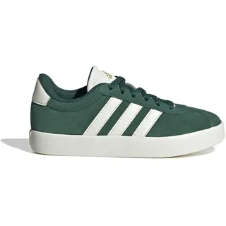 VL Court 3.0 Kids Collegiate Green / Off White / Gold Metallic 33 1/2