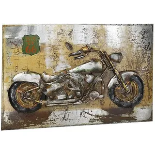 locker Metallbild, bunt