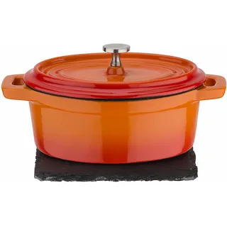 GSW Shadow Mini-Serviertopf 12 cm oval orange