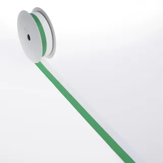 Deko und Band Vereinsband - grün, weiß - 15 mm x 25 m - 2436 15 91