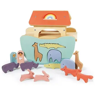 Tender Leaf Toys Kleines Steckspiel Arche Noah