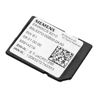 Siemens 6SL5370-0GD00-0AA0 SINAMICS S210 SD-Card inkl. Lizenzierung (Certificate of License, auf der Karte hinterlegt), V6.3 6SL53700GD000AA0