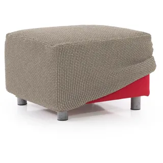 Maxifundas Bezug für quadratischen Sitzsack, robust, ultraweich, maschinenwaschbar, Größe XL, Leinen