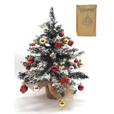 Pflanzbaum Jute, 45 cm, mit Lichtern 30790