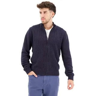 Napapijri D-trondheim Vollreißverschluss Pullover - Blue Marine - 2XL