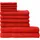 Kristall Handtuchset 10-tlg. rot