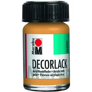 Marabu Decorlack Acrylfarbe 15 ml Metallic-Gold