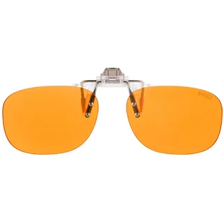 PRiSMA - 99% Blaulichtfilter Brillenaufstecker CLiP-ON PRO99 - Damen und Herren - für Arbeit PC und TV - Augenanstrengung reduzieren - besser schlafen