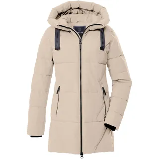 G.I.G.A. DX Damen, Steppparka/Funktionsparka mit Kapuze GW 30 WMN QLTD PRK, hellbeige, 42, 43532-000