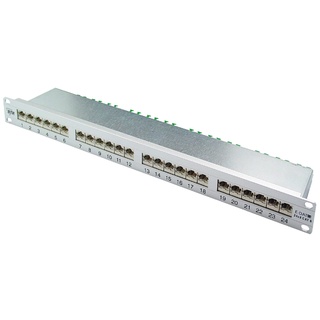 METZ CONNECT E-DAT C6 24x8(8) 1HE LSA Cat.6 Patchfeld