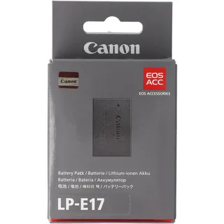 Canon LP-E17 Akku original passend für Canon BG-E18, EOS M3, EOS M5, EOS 250D, EOS 760D