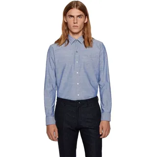 Hugo Boss 50438496 Langarmhemd - Blue - L
