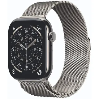 Watch Series 11 GPS + Cellular 46mm Natural Titanium Milanese Loop natural M/L