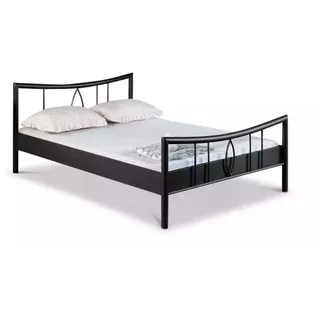 Metallbett Luisa – 100 x 220 cm / schwarz